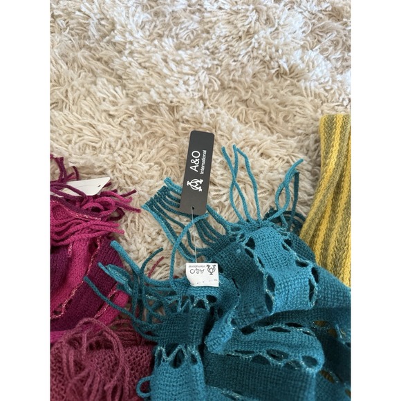 Bundle Lot Of 6 SCARF COWL INFINITY BOHEMIAN WOMEN - Picture 5 of 6